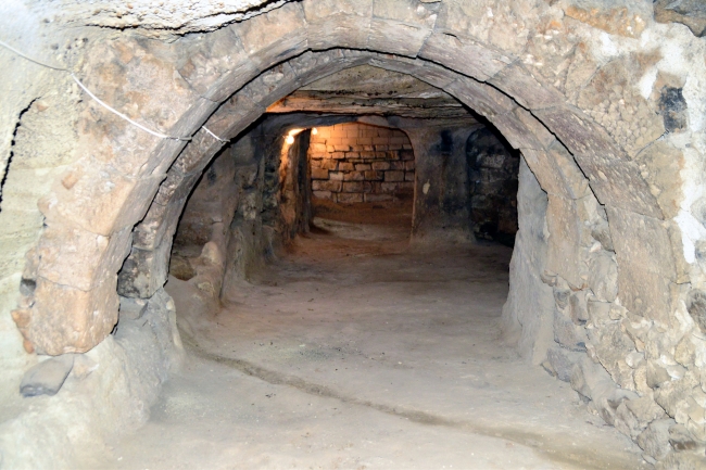 "Tesadüfen" bulunan yer altı şehri açılışa hazırlanıyor